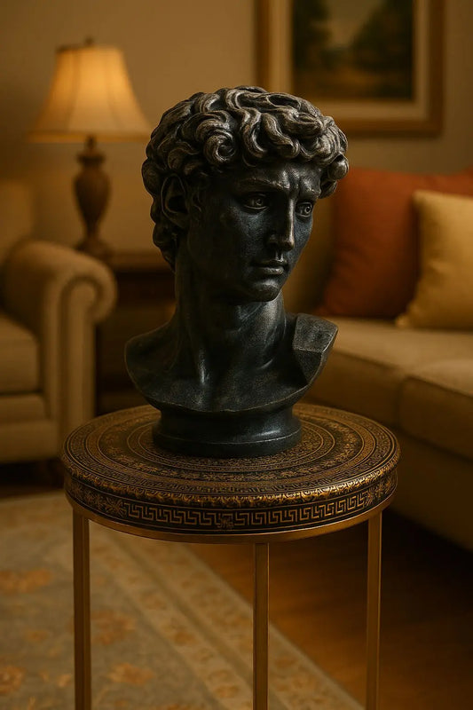 The Roman Virtue Bust – Classical Sculpture of Strength & Wisdom Ameer & Sons
